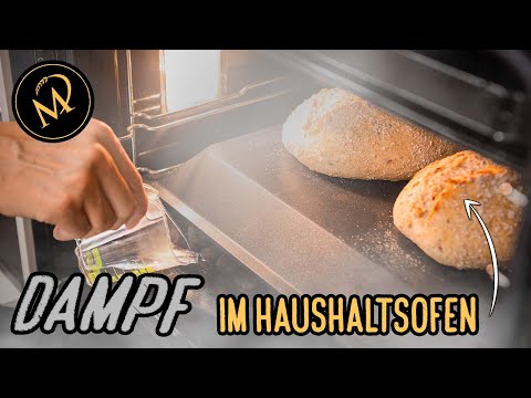 Dampf erzeugen im Haushaltsofen - so einfach geht's