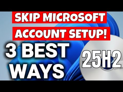 Windows 11 25H2 Without A Microsoft Account 3 Methods That Still Work
