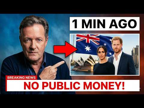 1 MINUTE AGO: Australia Petition Targets Harry & Meghan Visit Funding