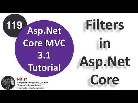 (#119) Filters in asp.net core | Asp.Net Core tutorial