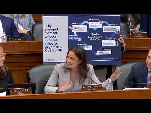 Rep. AOC Calls Out CVS Health’s Corporate Strategy to Monopolize Patient Care