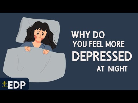 Why Do You Feel More Depressed At Night? | English Podcast |  Learn English