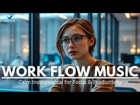 🎧Work Flow Music | Calm Instrumental for Deep Focus & Productivity | Stay in Flow