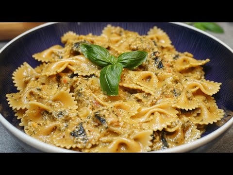 This Italian Eggplant Pasta is Next-Level Delicious! Easy, quick and cheap!