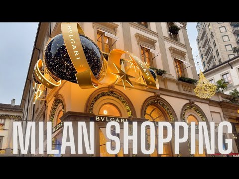 Luxury Shopping in Milan 🇮🇹 | Gucci, Prada, Louis Vuitton & Iconic Fashion Brands
