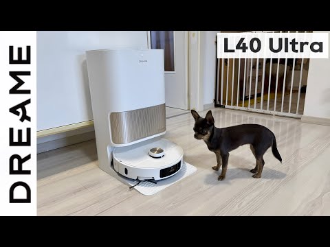 DREAME L40 Ultra - New Robot Vacuum and Mop with Auto-Empty and Mop Self-Cleaning