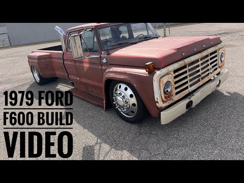 Building a 1979 Ford 3126 Cat swapped F600 in 17 minutes 