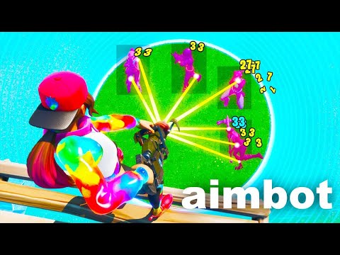 ich PRANKE meine FREUNDE mit AIMBOT in Fortnite!