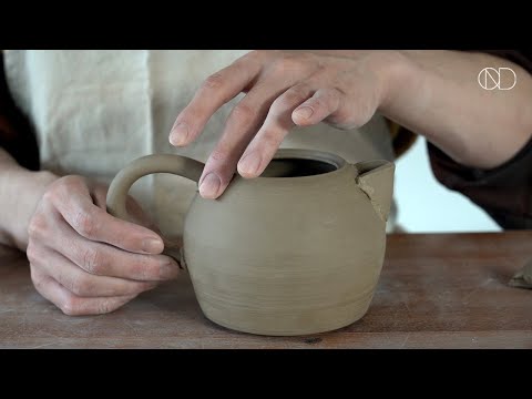 물레로 만드는 도자기 주전자와 잔 : Making a ceramic Teapot&cup [ONDO STUDIO]