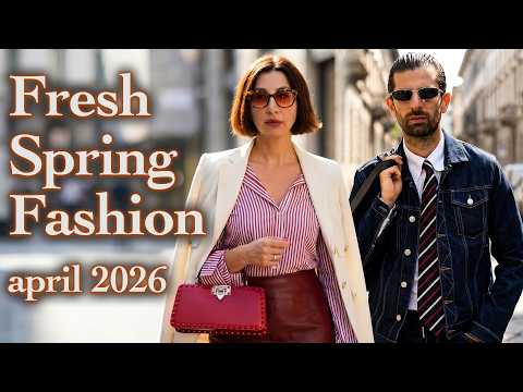 šø Spring Fashion in Italy April 2026. Discover Wearable Spring Trends During Milan Design Week