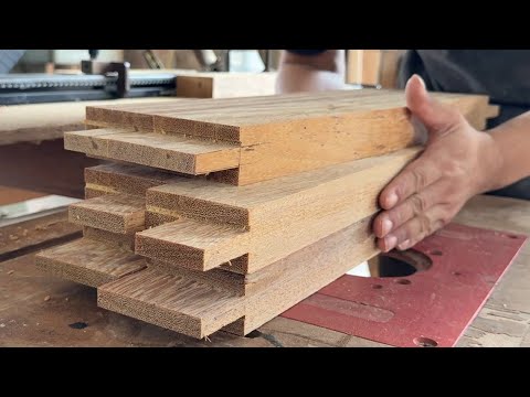 Check out how this Carpenter Builds an Executive Desk - The Craftsmanship is Incredible!