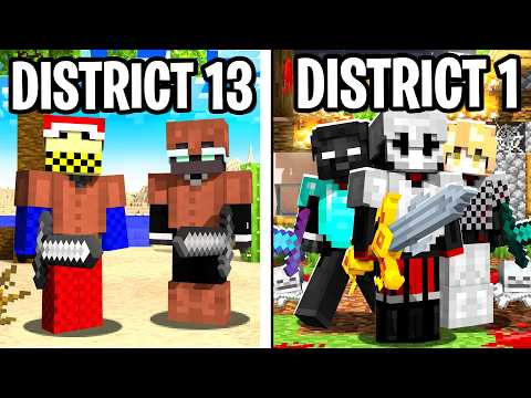 100 Players Simulate Minecraft's Deadliest Hunger Games!