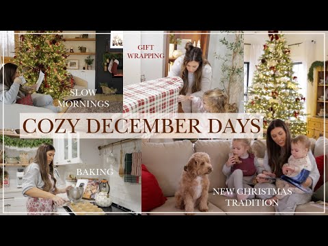COZY DECEMBER DAYS VLOG 🎄 New Traditions, Baking, & Slow Days at Home