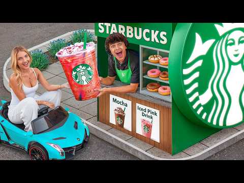 We Build 4 Tiny Fast Food Restaurants!