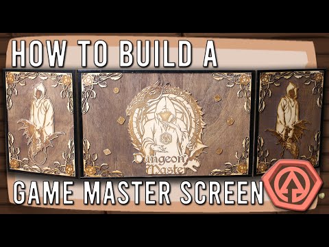 Build a Game Master Screen | Level Up Crafting | Land of Prova