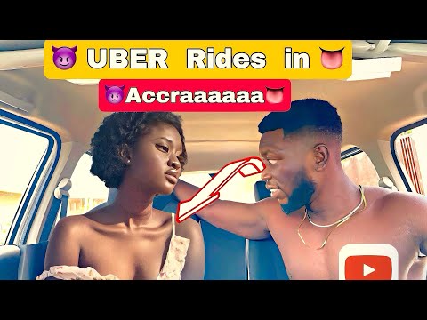 Some CR@ZY Uber Rides in Accra😎😂