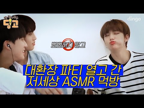 [ENG SUB] ASMR Mukbang | Dingo that treats to meals well_STRAY KIDS |