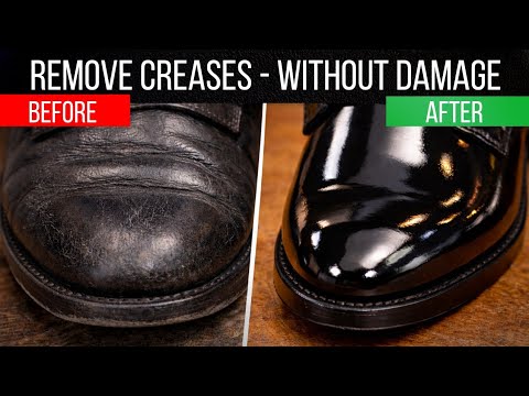 Make Your Creased Leather Shoes Look Brand New Again