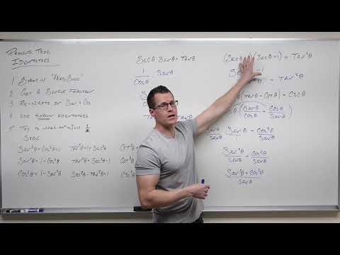 How to Prove Trigonometric Identities (Precalculus - Trigonometry 24)