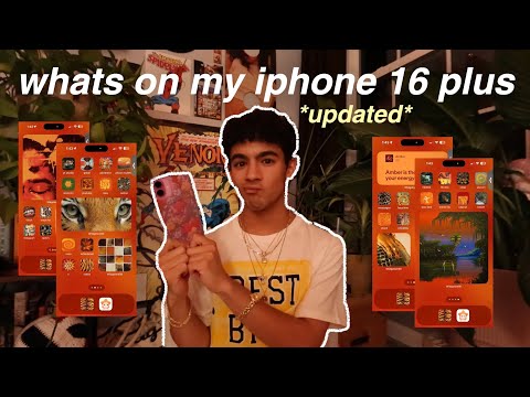 whats on my iphone 16 plus *updated + maximalist*