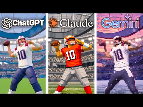 ChatGPT vs Claude vs Gemini Make Madden 26 From Scratch