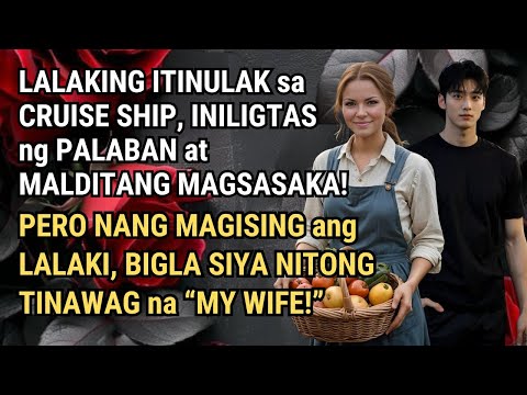 LALAKING ITINULAK sa CRUISE SHIP, TINAWAG na "MY WIFE" ang MAGSASAKANG SUMAGIP sa BUHAY NIYA!