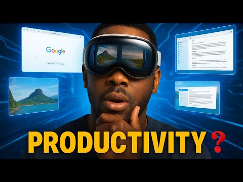 Can You REALLY Work in Apple Vision Pro? 🤯