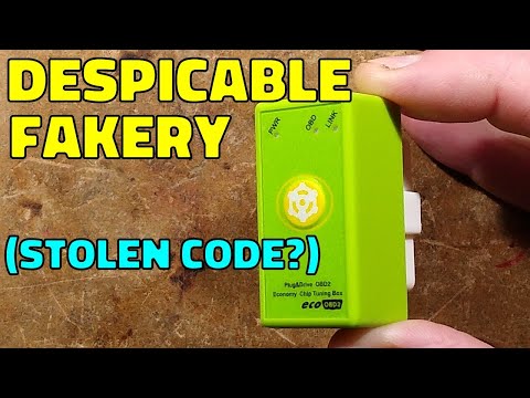 Fake product with stolen software?  (with schematic)