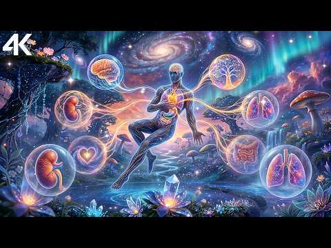 432Hz + 528Hz + 963Hz | The Deepest Healing Sleep: Whole Body Regeneration, Remove Insomnia