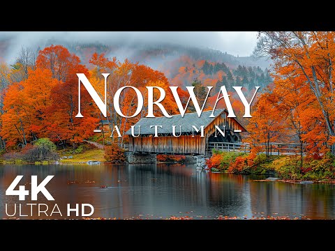 Autumn in Norway 4K | Stunning Fall Foliage, Majestic Fjords, and Scenic Landscapes