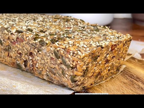 Recette Pain facile aux graines et noix : SANS FARINE, NI GLUTEN !