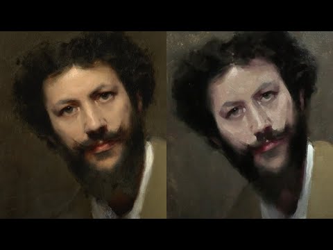 John Singer Sargent Portrait Painting Copy Using The Zorn Palette