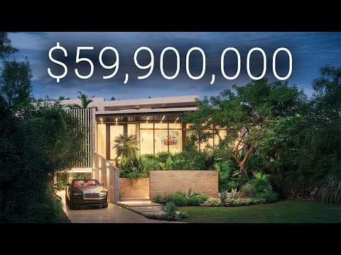 INSIDE a $59,900,000 HIDDEN MANSION in MIAMI! ROOFTOP GARDEN, WATER VIEWS & OVER 20,000 SQFT!