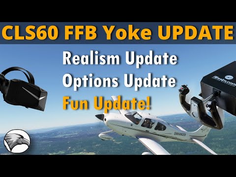 CLS 60 Force Feedback Yoke gets a big update | More realism, options and much more fun!
