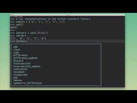Python Data Structures: Sets, Frozensets, and Multisets (Bags)