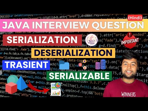 🔥 How to serialize objects and save to file | Deserialization | Transient | Serialization | Hindi