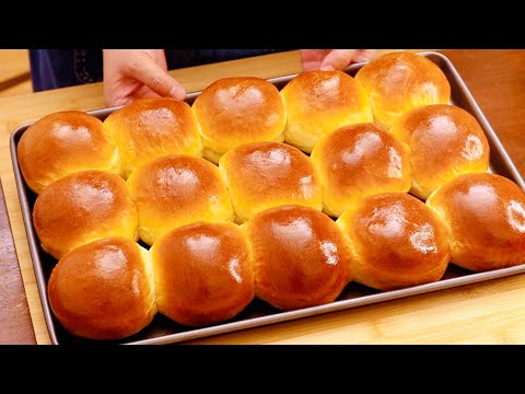 你家裡有牛奶和麵粉嗎？🏅3個牛奶麵包食譜全在這裡，好吃又簡單實惠，從此再不用買麵包了【阿栗食譜266】