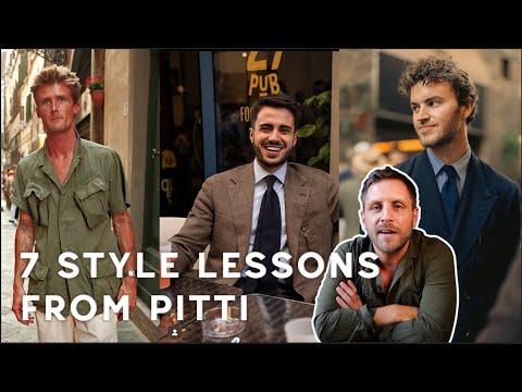 I Studied the Best-Dressed Men at Pitti. Here’s 7 Things They All Do