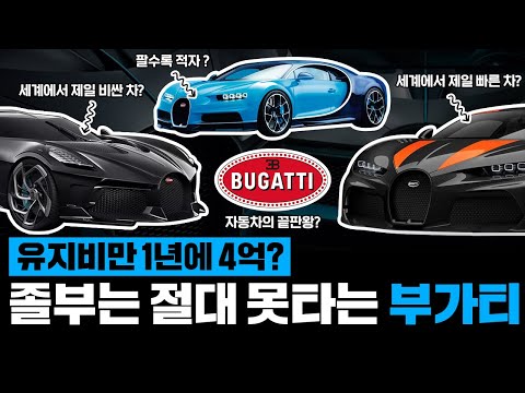 재벌급 찐부자만 탈 수 있다! 세계에서 가장 비싼 차! 부가티!