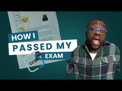 How I passed my CCSP Exam