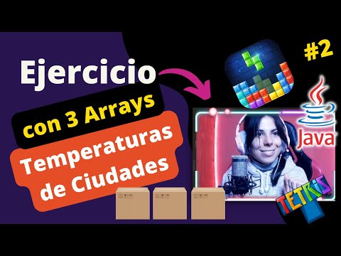 ☕ Ejercicio con 3 VECTORES JAVA: TEMPERATURAS de Ciudades 🚀 | Resuelto Paso a Paso ⭐