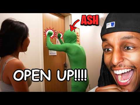 ASH TROLLS STRANGERS WITH EXTREME DING DONG DITCH!