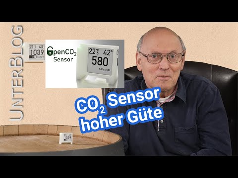 CO2 Sensor mit ESP32, ULP, SCD40 und E-Ink-Display - Messgerät