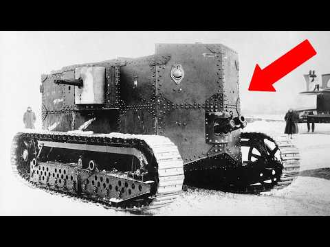 Уникальный электрический танк Первой Мировой: революционная машина опередившая своё время на 50 лет!