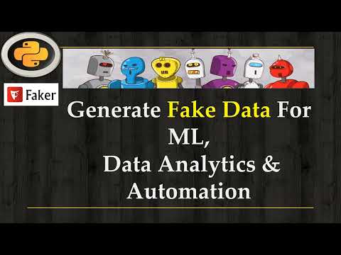 Create Fake Data Instantly with Python!