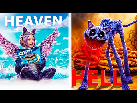 CATNAP в РЕЛЬНОЙ ЖИЗНИ! Куда попадёт Smiling Critters в Рай или в ад?!