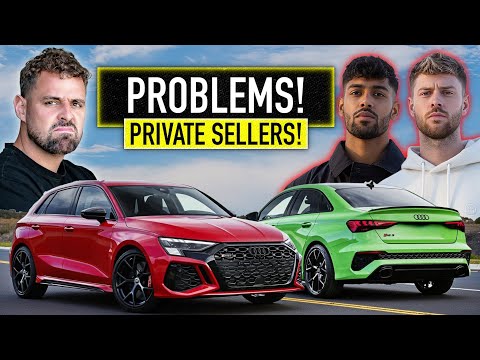 BUYING 2 BROKEN AUDI RS3s FROM PRIVATE SELLERS!