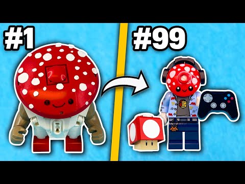 I built 100 LEGO MUSHROOMS... 🍄