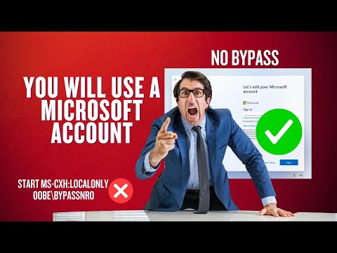 You Will Use A Microsoft Account