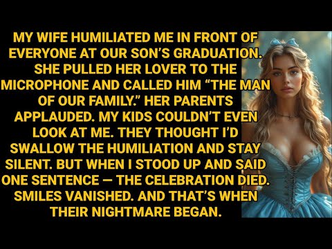 My Wife Humiliated Me at Our Son’s Graduation — She Chose Her Lover, But I Ended Them All